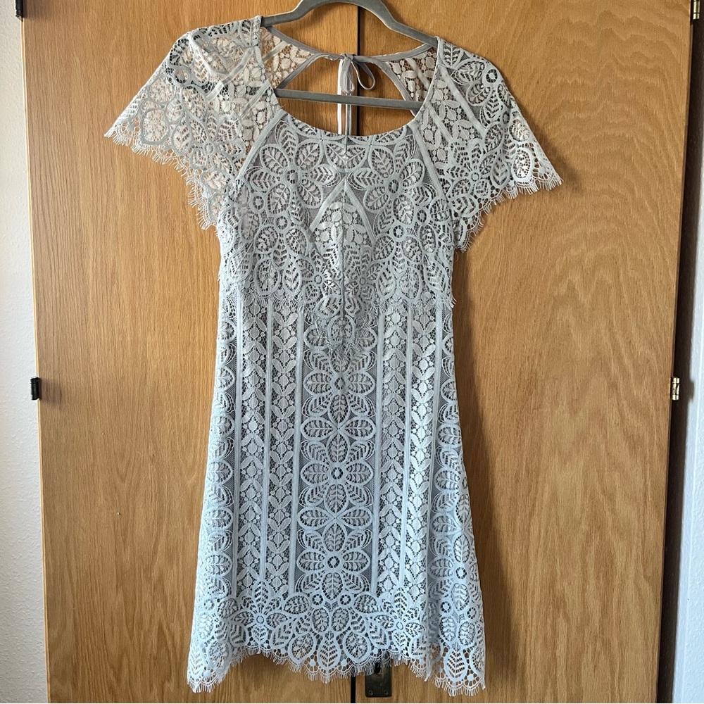 For Love And Lemons Lace Mini Dress